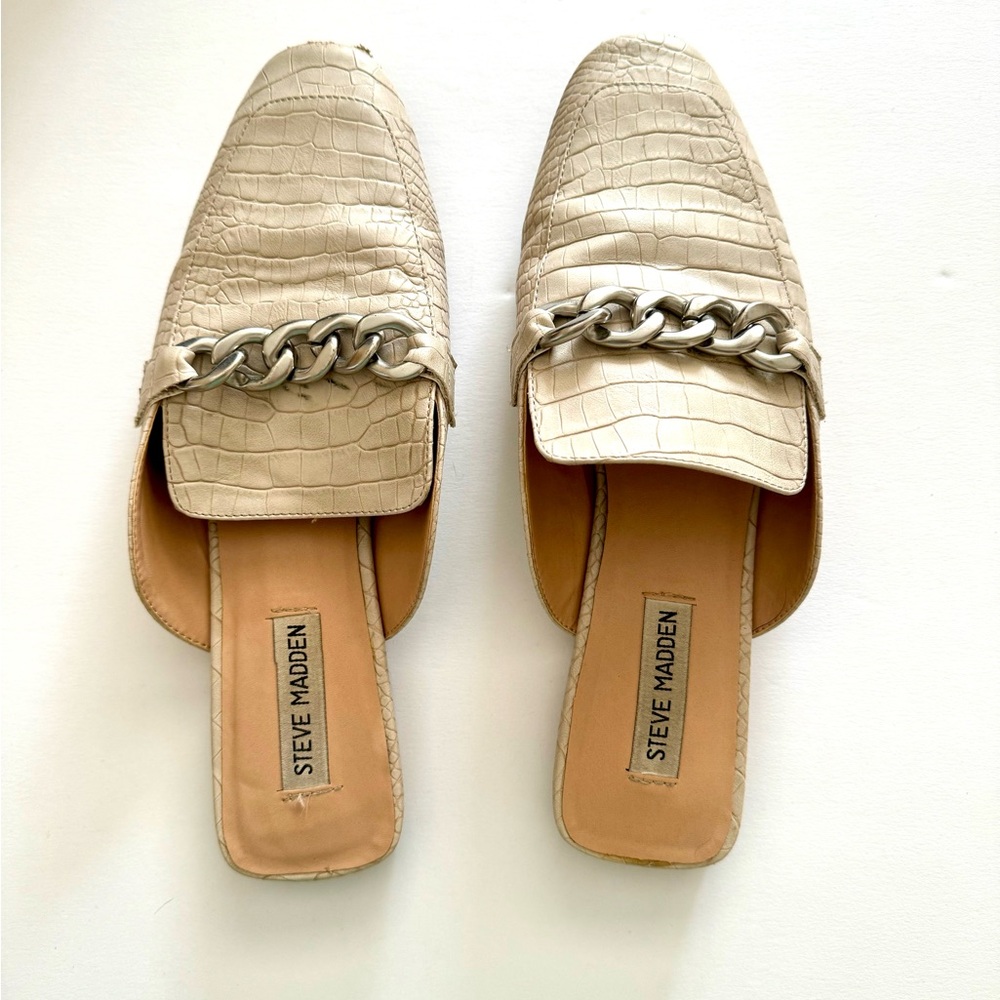 Steve Madden “Kylo” Slide-on Mules - Size 9 - Good Used Condition